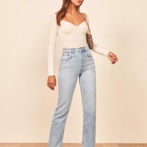Cynthia High Rise Reformation Jeans